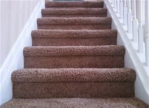 carpet on stairs